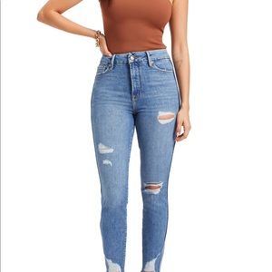 NWT Good American curve skinny crop jeans 10